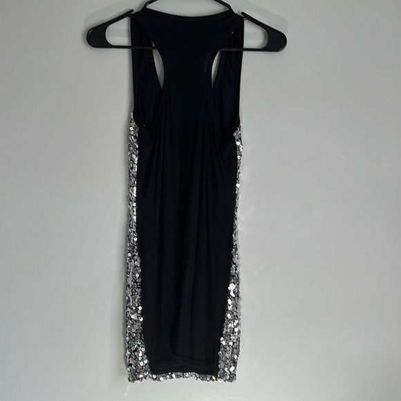 NWT SEQUIN FRONT DRESS sz S MERMAIDCORE BADDIE FESTIVAL COACHELLA BEACH PARTY - Picture 3 of 6
